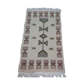 Tapis kilim multicolores fait main