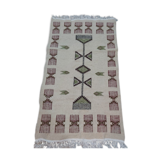 Tapis kilim multicolores fait main