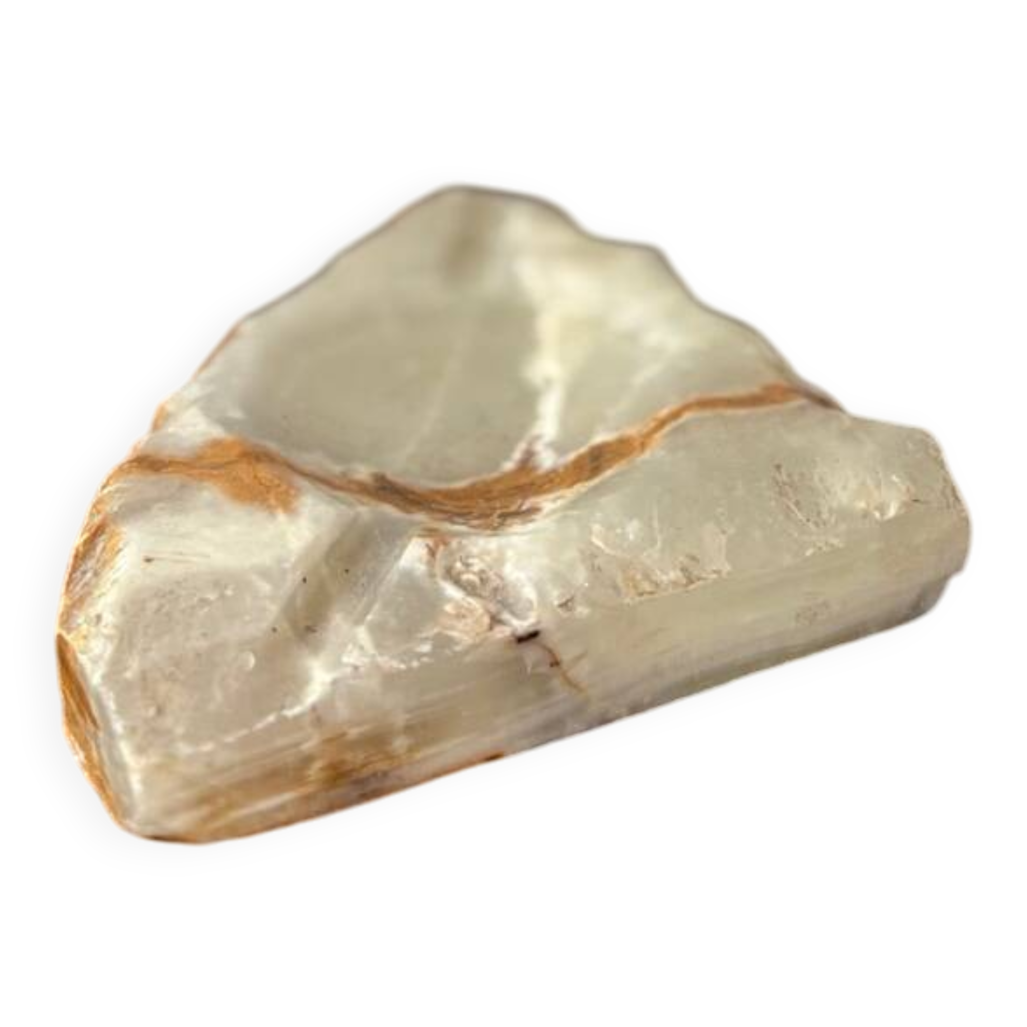 Cendrier en onyx vintage