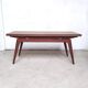 Table basse relevable en teck,  Danemark - 1960