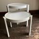 Pull-out tables Italian design 1960 Kastilia space age
