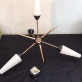 Lustre 3 lampes vintage