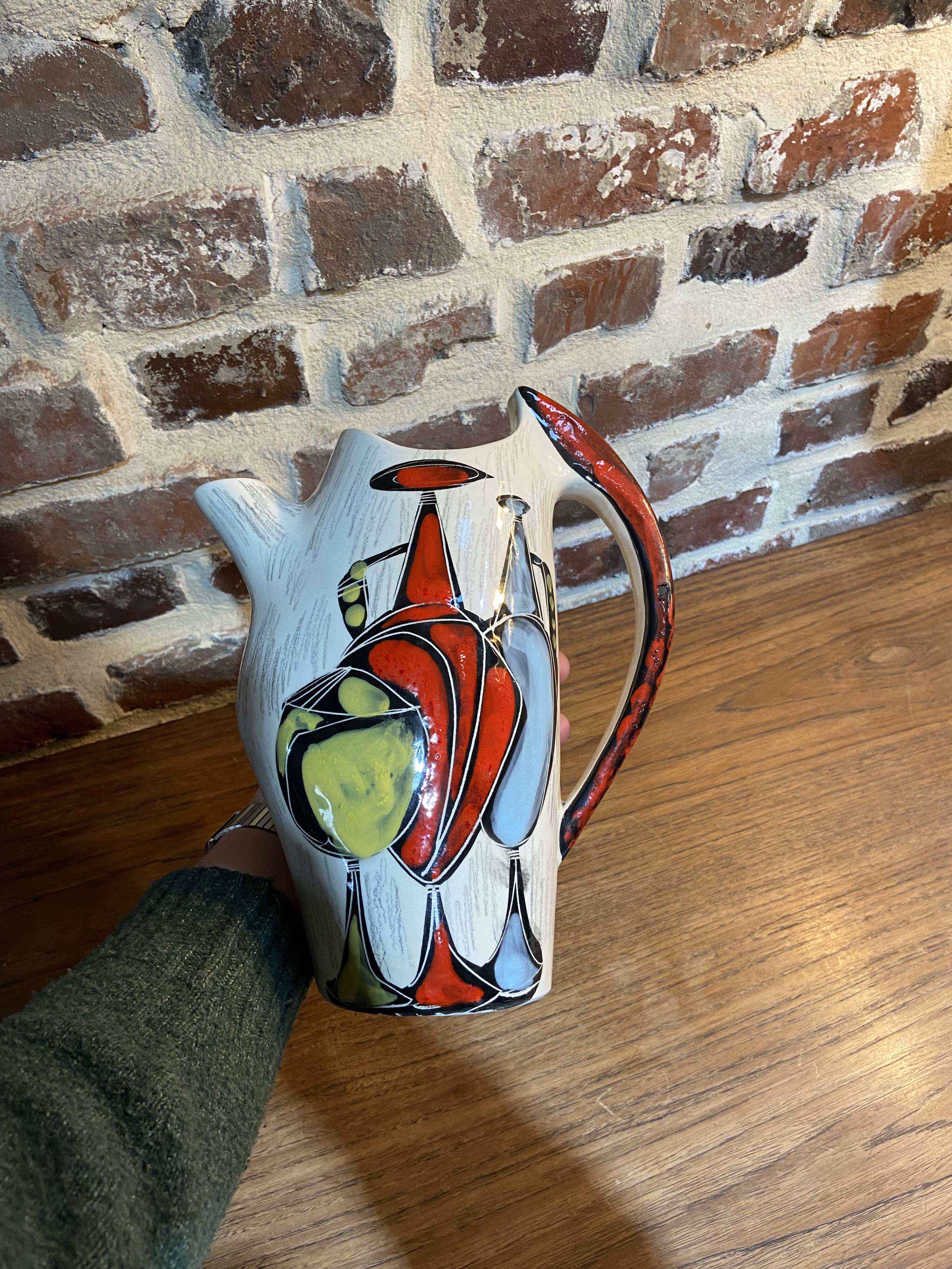 Carafe Mid Century - Cubist