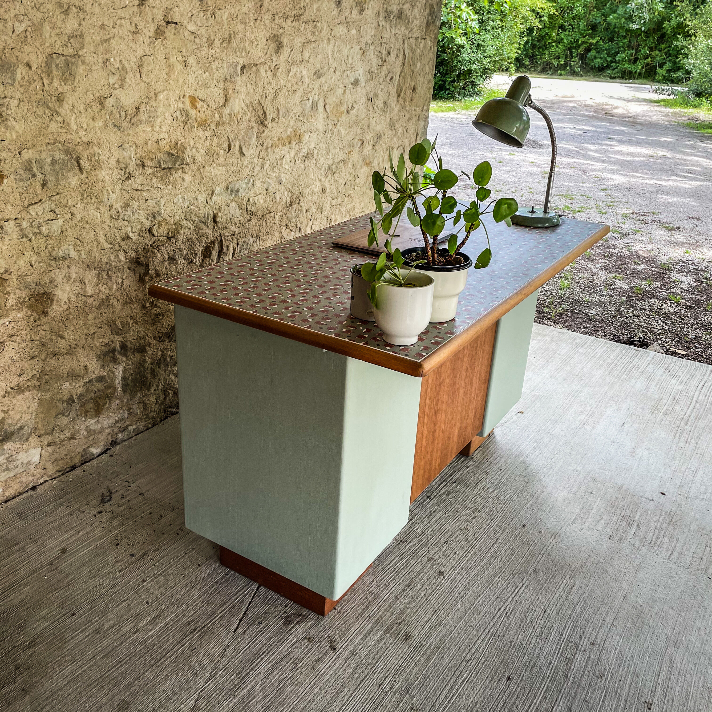 Bureau en teck