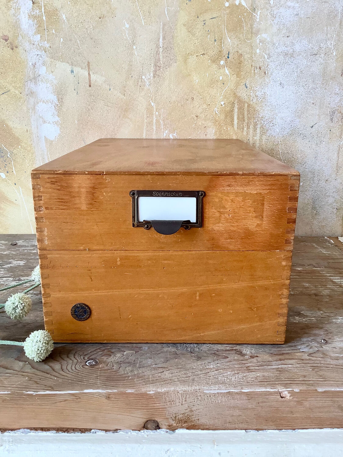 Storage box for wooden desk Soennecken