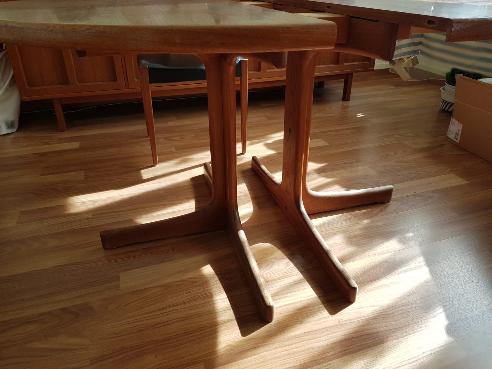 Scandinavian vintage dining room set