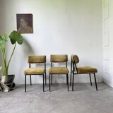 Set of three 50s chairs