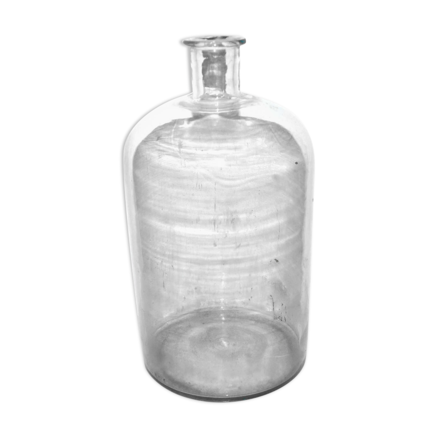 Apothecary bottle - old blue-blown glass bottle Pharmacy
