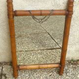 Vintage "bamboo" mirror