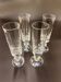 Set of 4 Speigelau champagne flutes