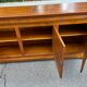Buffet enfilade merisier massif 3 portes 3 tiroirs Louis Philippe