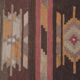 Vintage Turkish hallway rug 78x728 cm