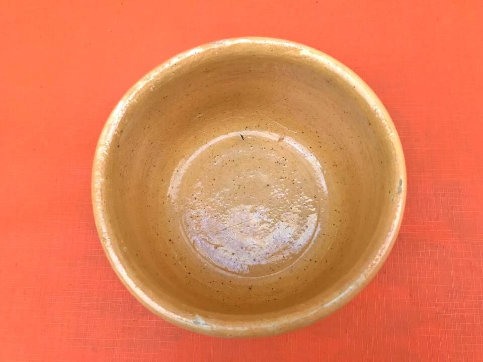 Old glazed terracotta terrine