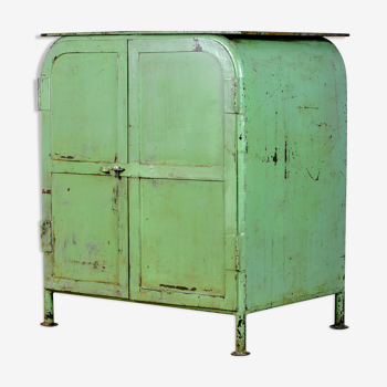 Industrial Iron Cabinet, 1960s