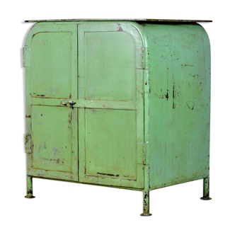 Industrial Iron Cabinet, 1960s