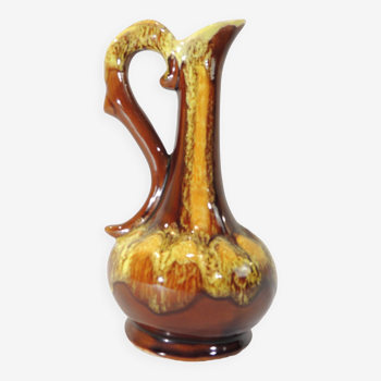 Vallauris ceramic vase/pitcher/carafe/vintage