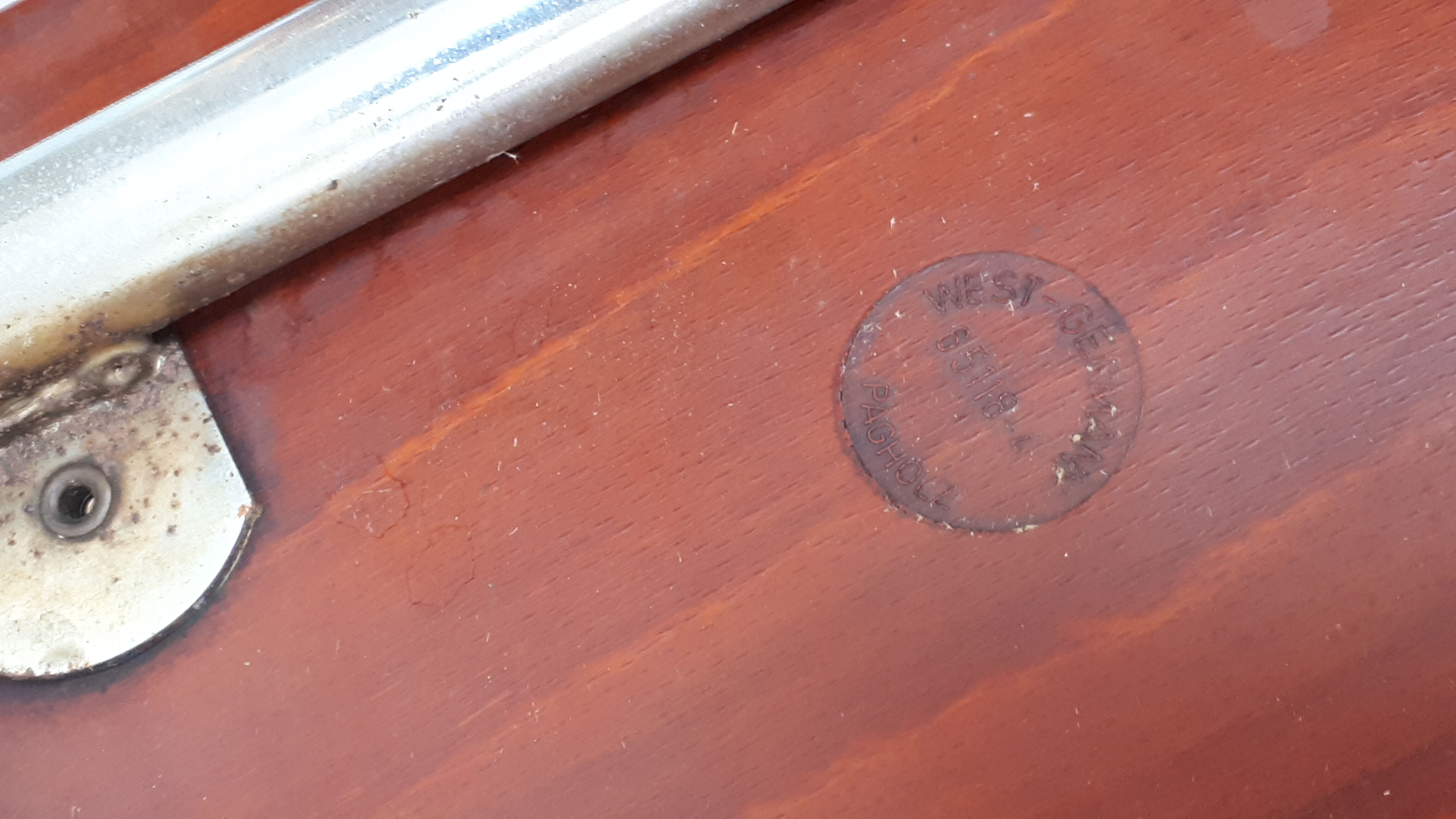 Set of 4 chairs Pagholz 60s