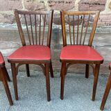 4 vintage baumann chairs
