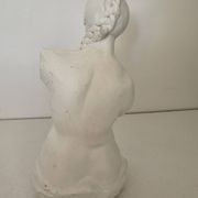 Sculpture plaster statue in the academic style representing the Venus de Milo Signed Dom