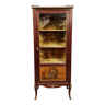 Louis XV style display case stamped in mahogany and Martin varnish circa 1860-1880