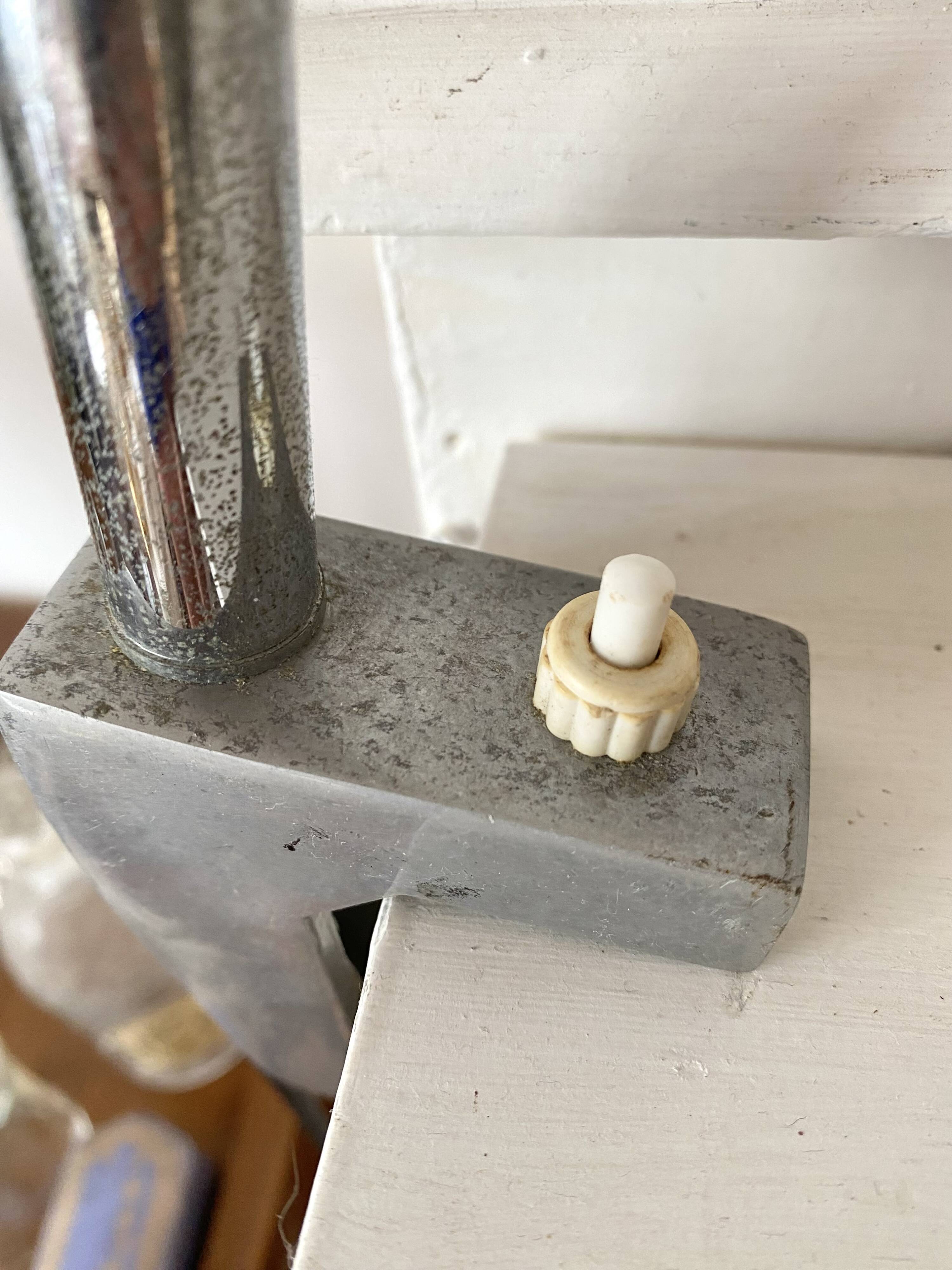 Fornay-style workshop lamp from the 1950s