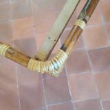 Pair of rattan beds from the 50s-60s