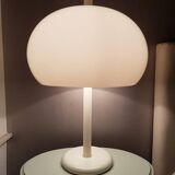 Mushroom table lamp 70 years old, the age of white space