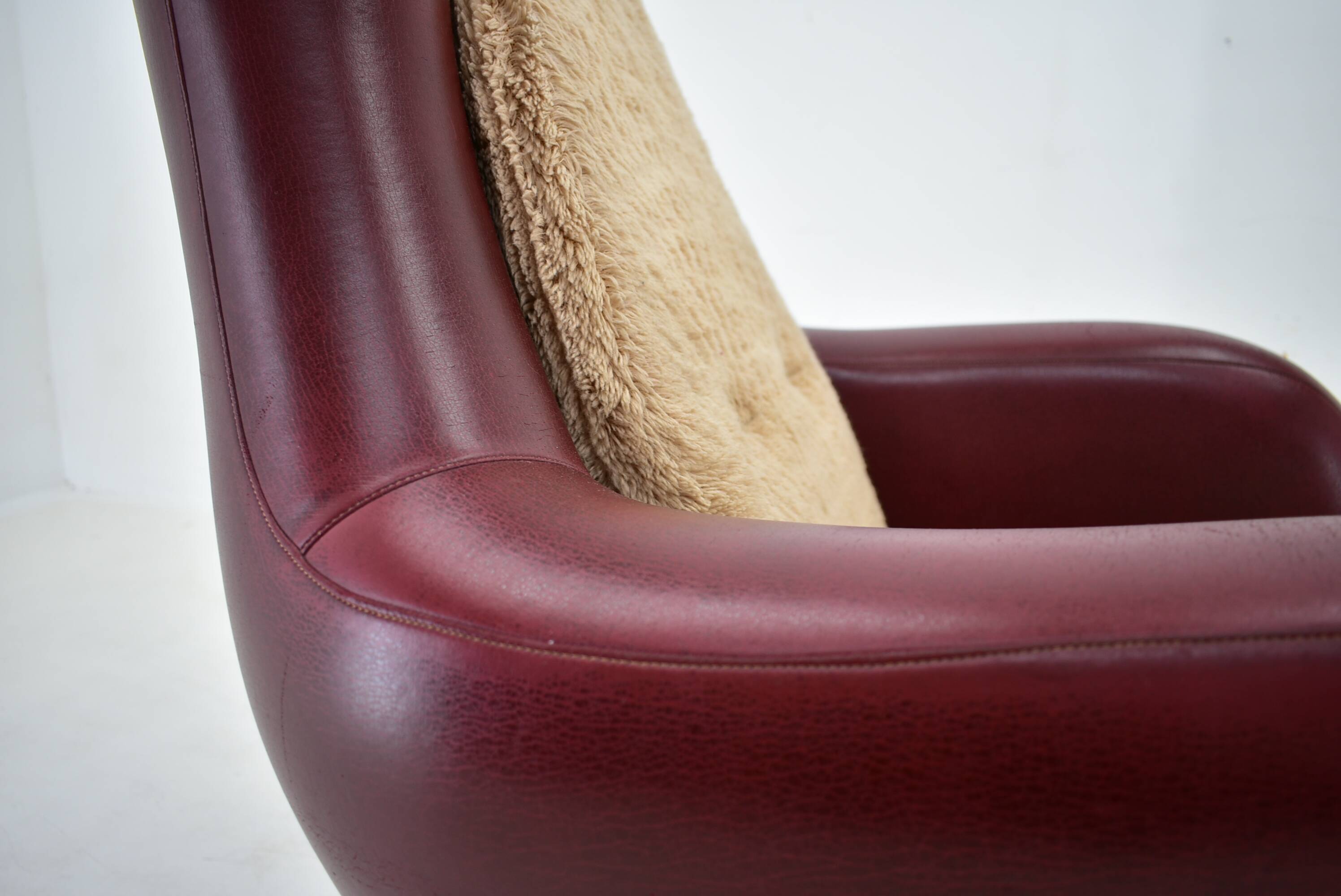 Swivel Armchair , Siesta , Czechoslovakia 1970s