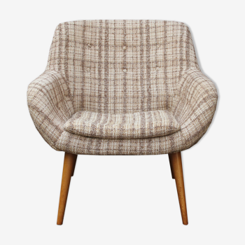 Fauteuil boule des années 1950