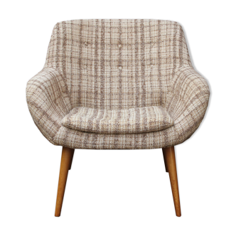 Fauteuil boule des années 1950