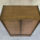 Vintage double-door filing cabinet