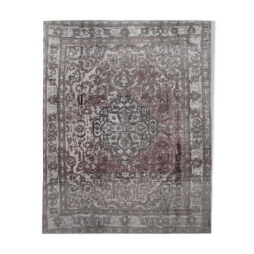 Persian overdyed carpet handwoven oriental wool living room  rug - 295x374cm
