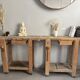Genuine vintage wooden workbench from the 1960s stamped Grenade.