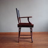 Chaise vintage en palissandre par M. Hayat & Bros, années 1970