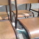 Series 8 vintage school chairs Mullca
