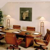 Leather "Everest" chair by AG Barcelona