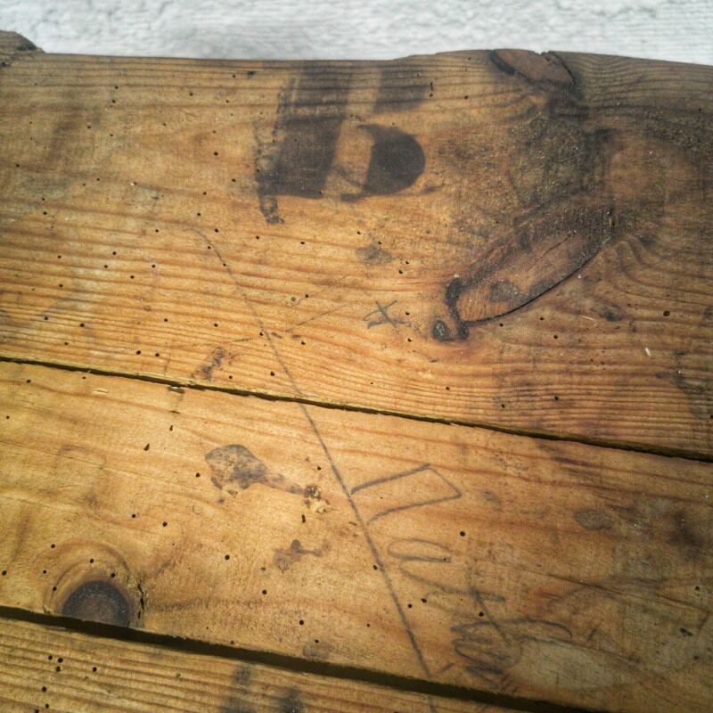 Caisse en bois Petit Navire