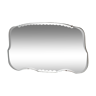 Miroir biseauté forme libre "le dentiste", 61x36 cm