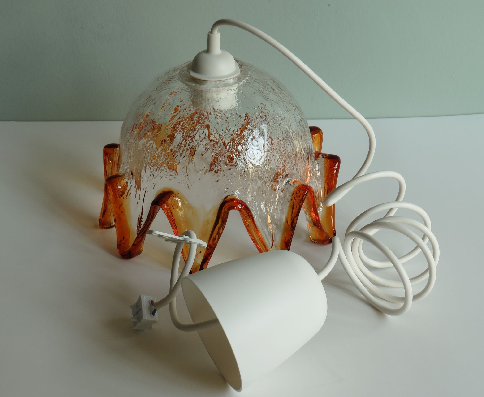 Vintage AZ Mazzega suspension style from the 1960s.