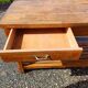 Wooden Drapery Table, 3 Drawers.