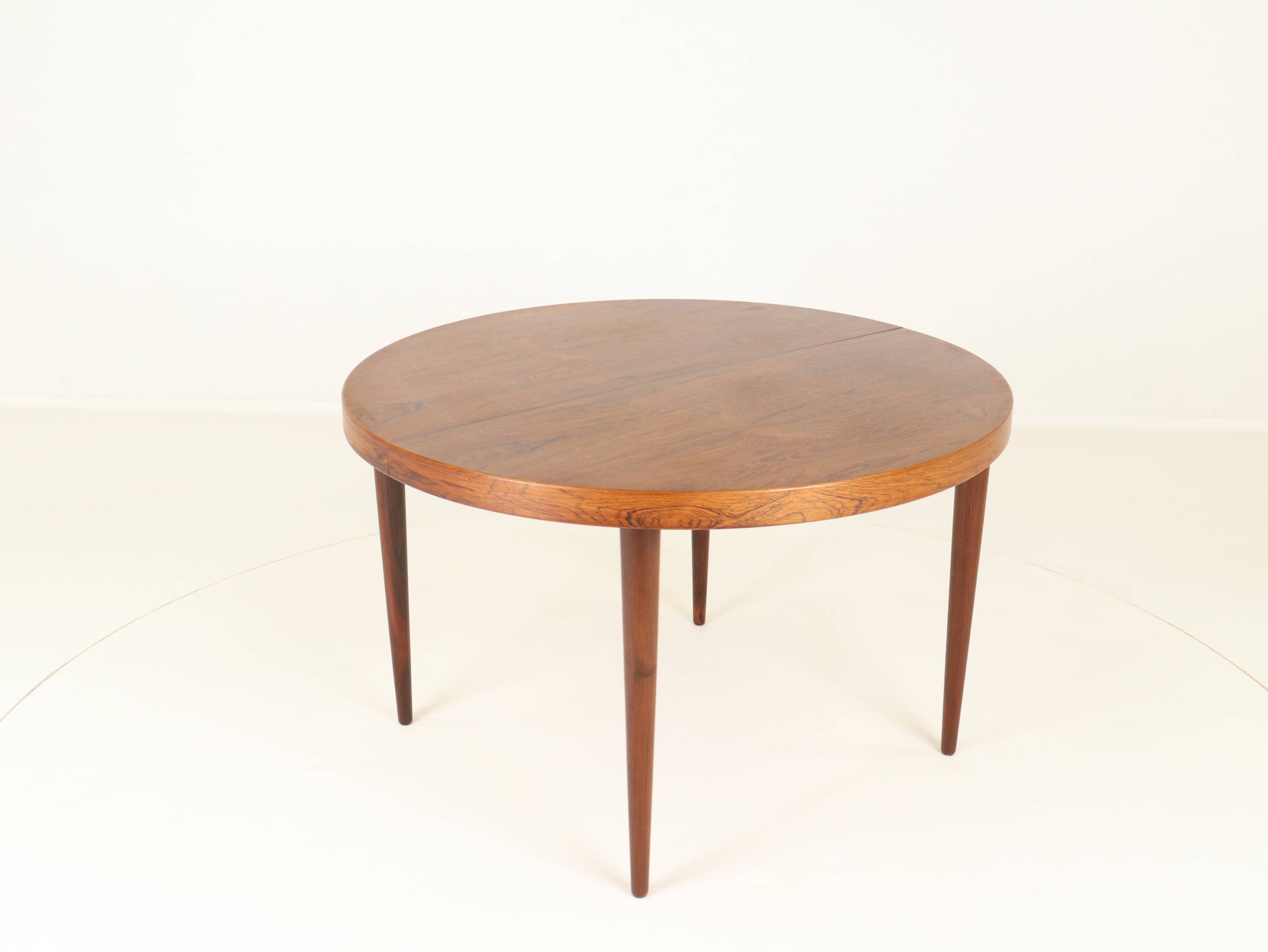 Extendable Rosewood Dining Table Model 56 by Villy Schou Andersen, Denmark, 1960s