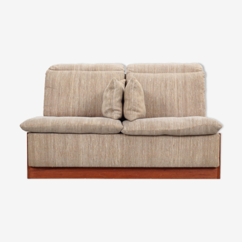 Canapé en teck, design danois, années 1970, production: Danemark