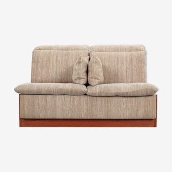 Teak sofa, Danish design, 1970s, production: Denmark