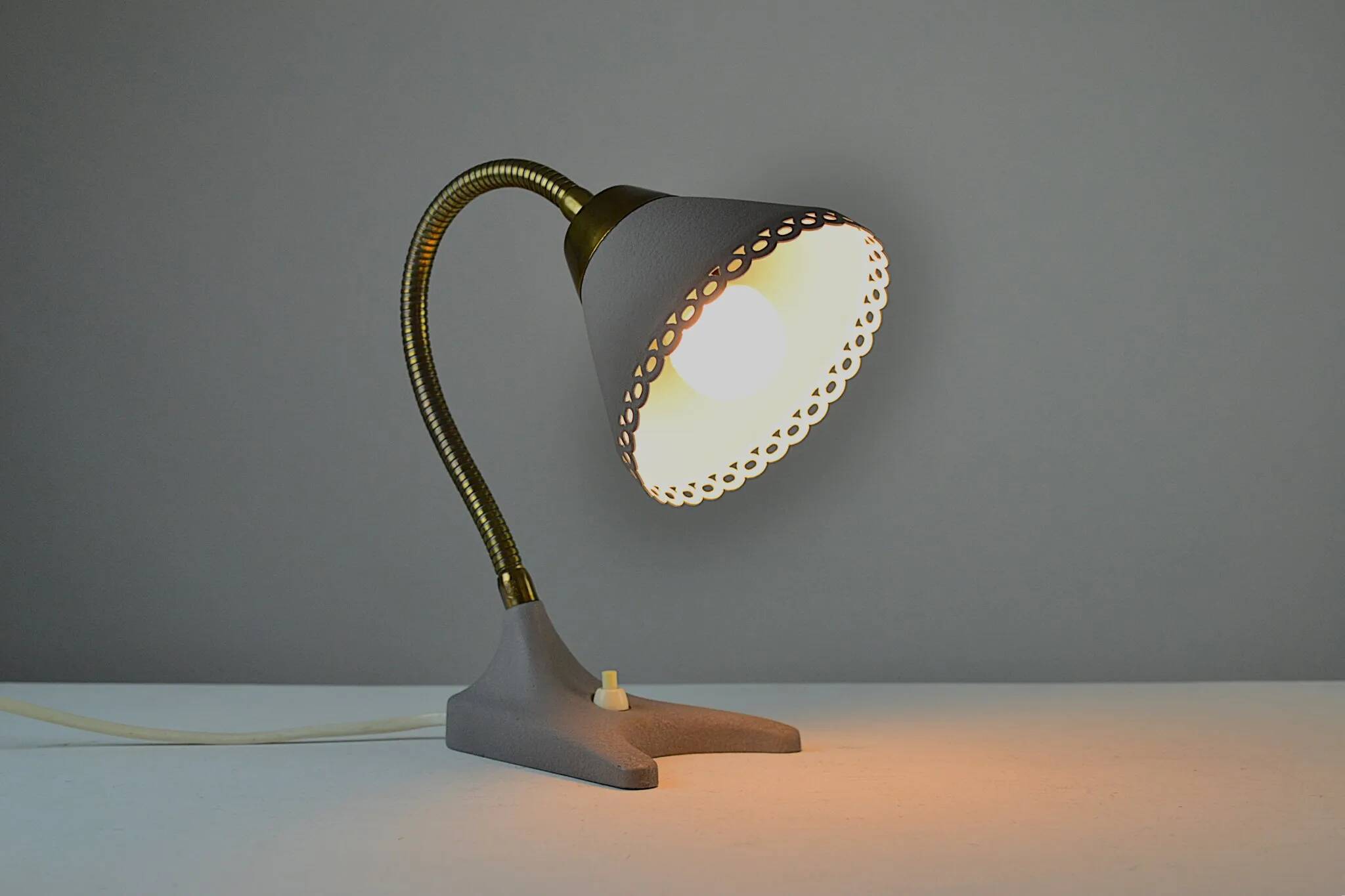 Eric Wärnå for EWÅ Armaturfabrik, Värnamo, Sweden — Model B49 Table/Wall Lamp, 1950s