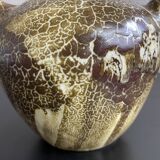Ceramic pitcher signed Pegomas