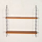 String type shelf  1960 vintage