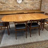Table & chaises by Ole Wanscher, Poul Jeppesen, Danemark