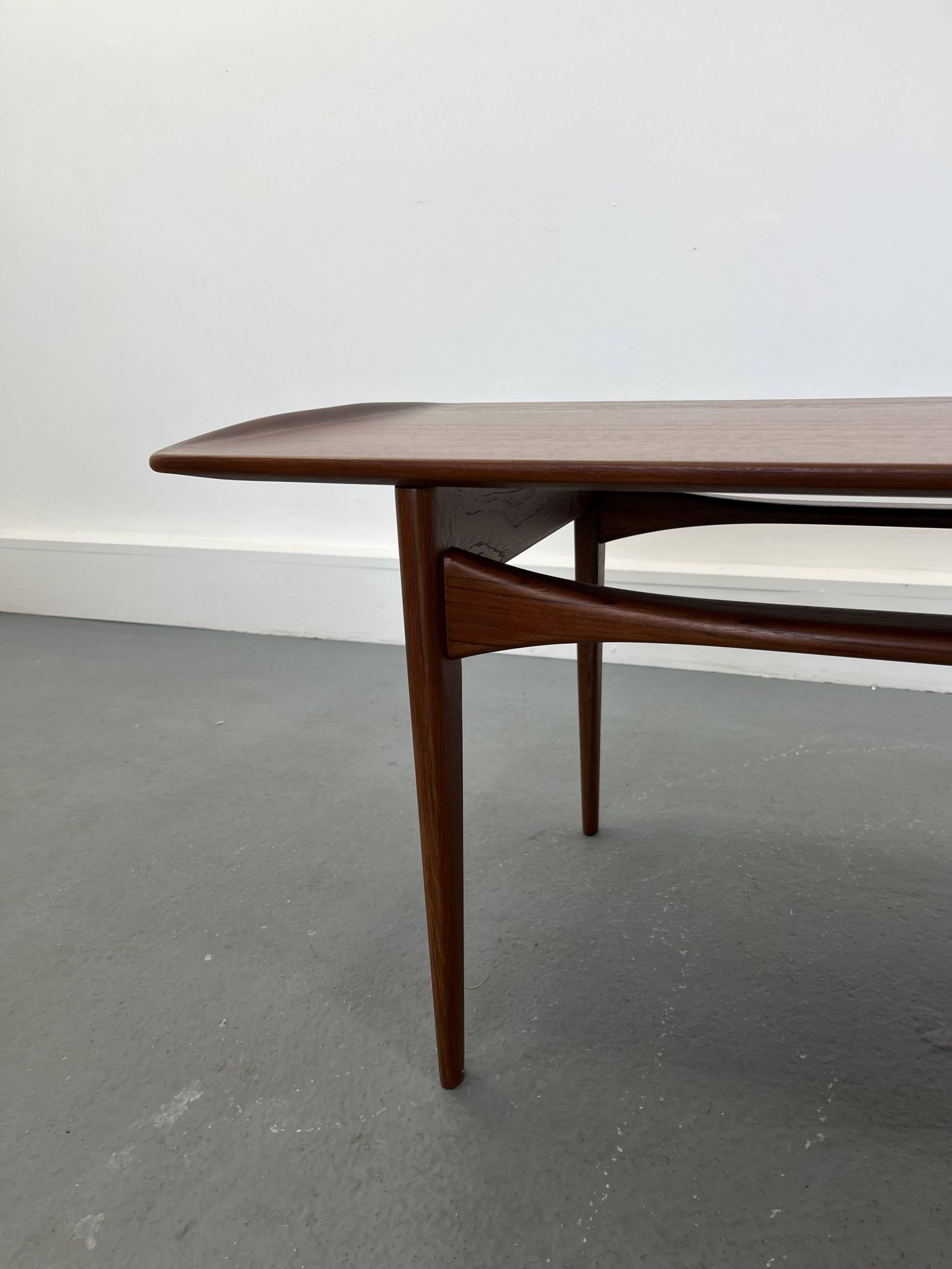 Teak Coffee Table by Tove and Edvard Kindt-Larsen for France & Son, Denmark, 1960s