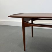 Teak Coffee Table by Tove and Edvard Kindt-Larsen for France & Son, Denmark, 1960s