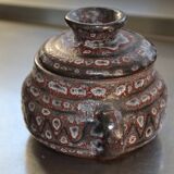 Ceramic pot with lid by Jean Austruy Vallauris